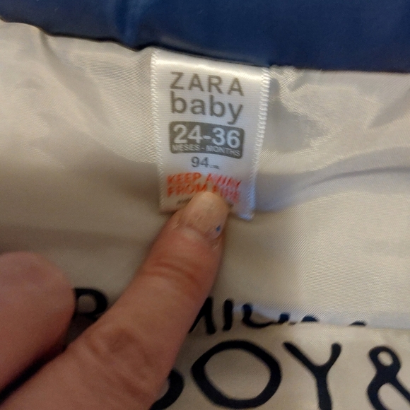 Zara baby boy winter vest 24-36M - Picture 4 of 5